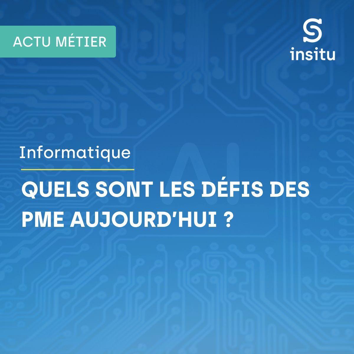 Informatique : les défis des PME